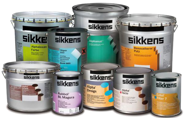 distributori esclusivi di zona per i prodotti SIKKENS